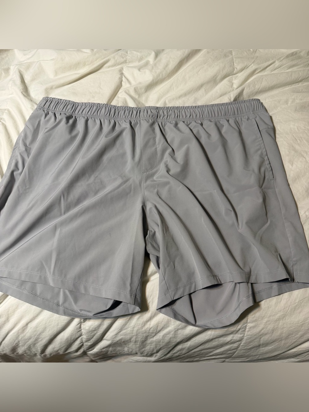 Athletic Works Men's Shorts — Light Gray